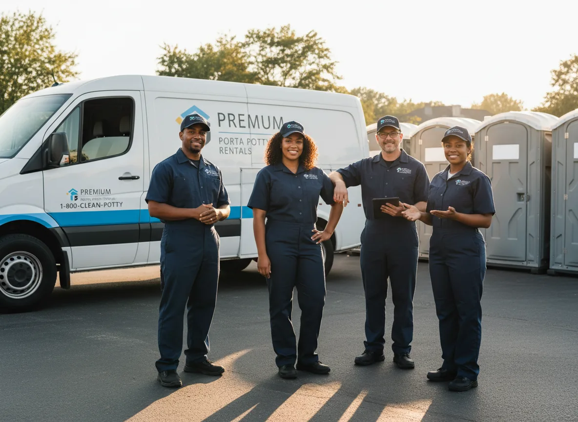 VIP Portable Toilets company in Ridgeway, WI